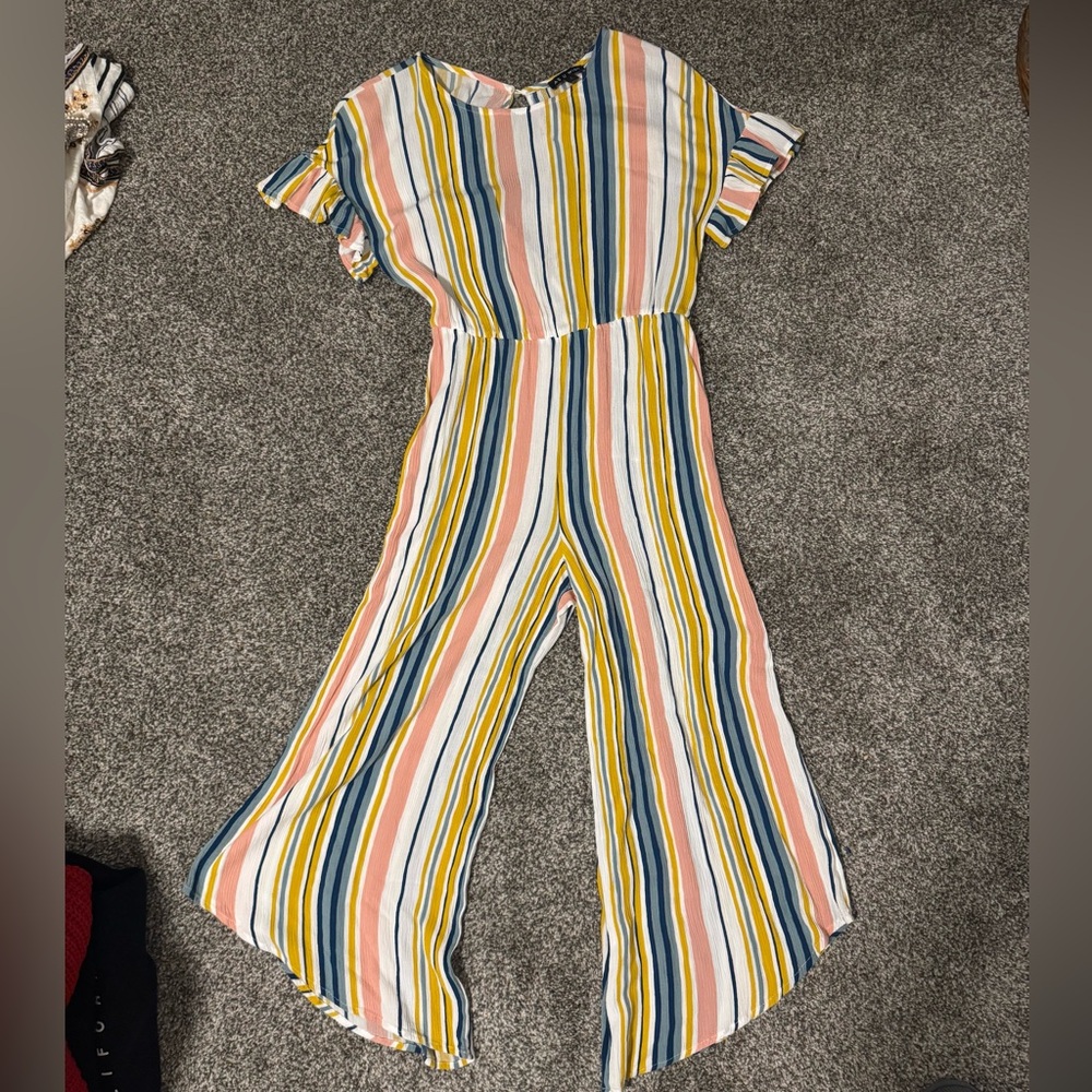 Striped Multicolor Jumpsuit